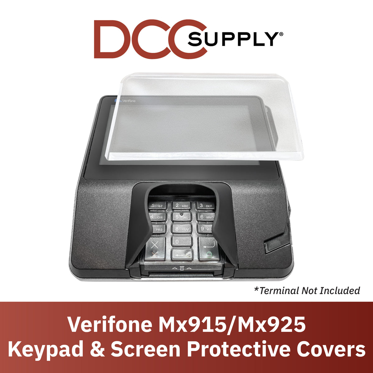 Verifone Mx925 Keypad Protective Cover and Mx925 Screen Protector