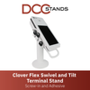 Clover Flex Screw Mounted Swivel and Tilt Stand (White) for C401U POS