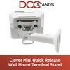 Clover Mini / Clover Mini 3 Sturdy Wall Mount with Quick Release Screws (White)