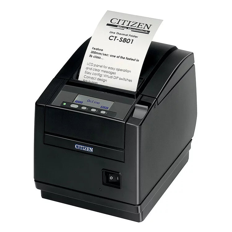 Citizen CT-S601II Ethernet / USB Linerless Thermal Printer - New