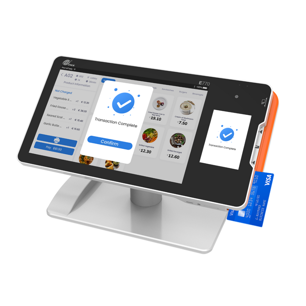 PAX E770 Integrated SmartPOS Payment Terminal - New