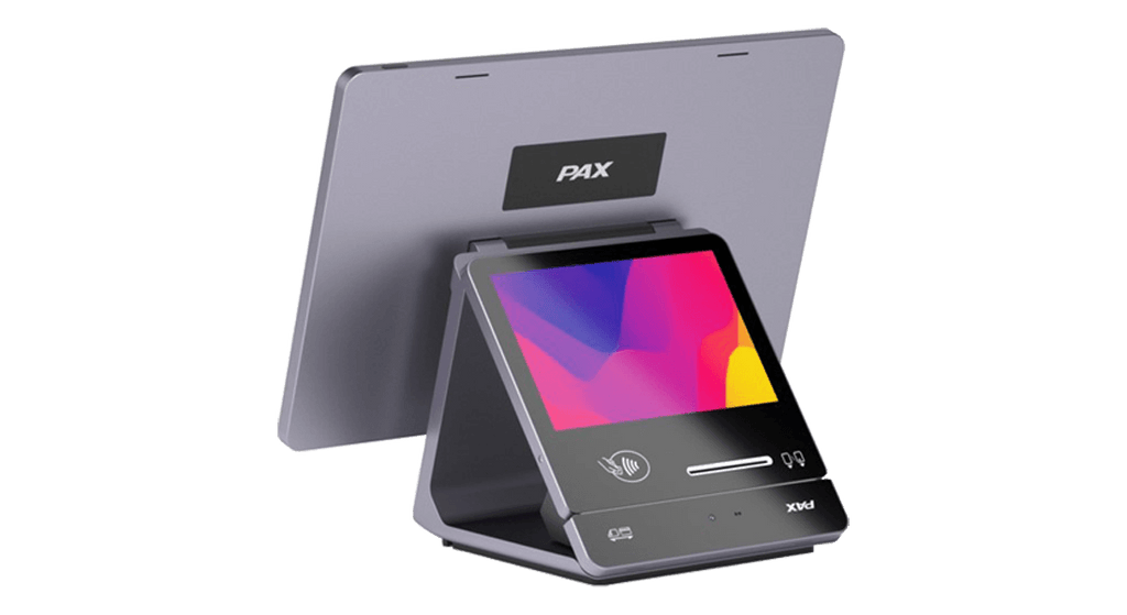 PAX Elys Workstation L1400 Android POS & PAX Elys A3700 Payment Tablet Bundle (Nimble)
