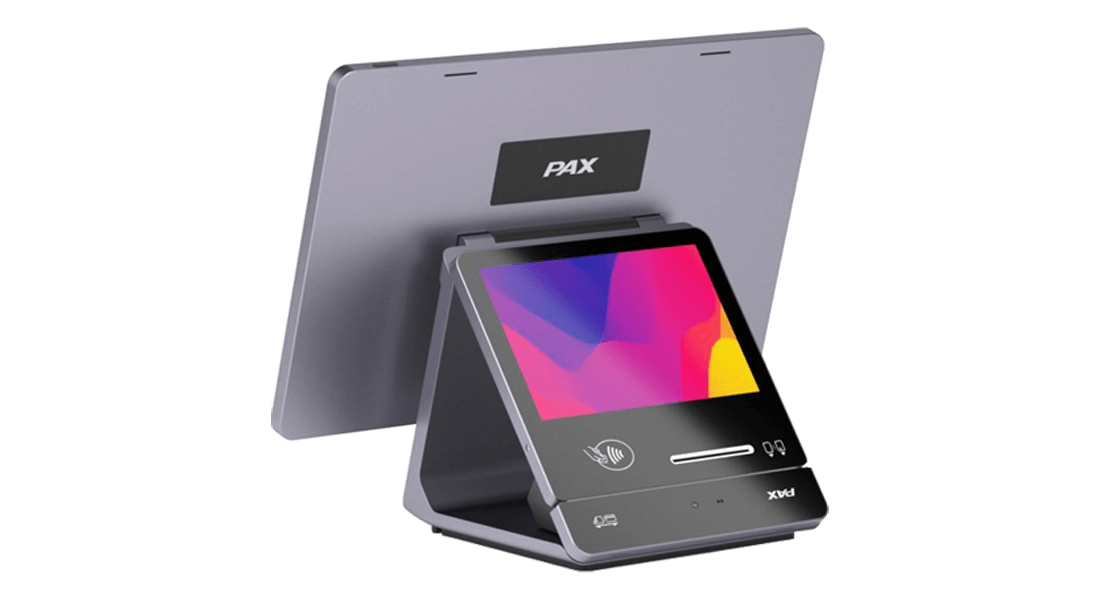 PAX Elys Workstation L1400 Android POS & PAX Elys A3700 Payment Tablet Bundle (Nimble)