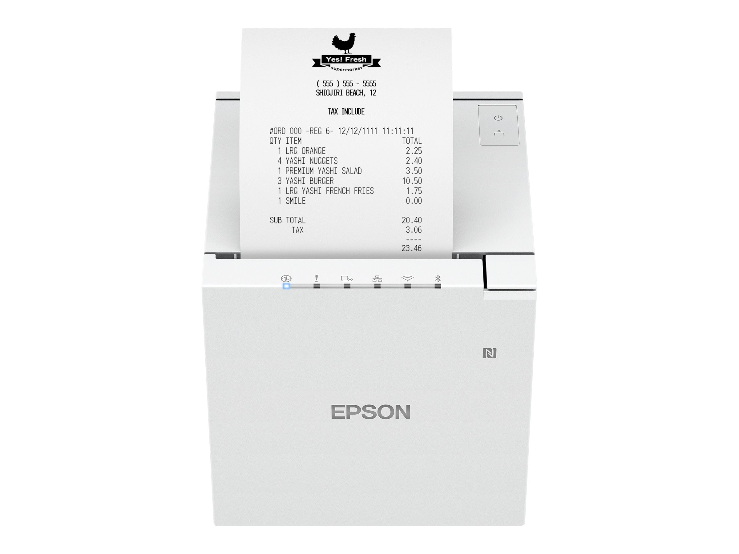 Epson TM-M50II POS Thermal Receipt Printer (White) - New