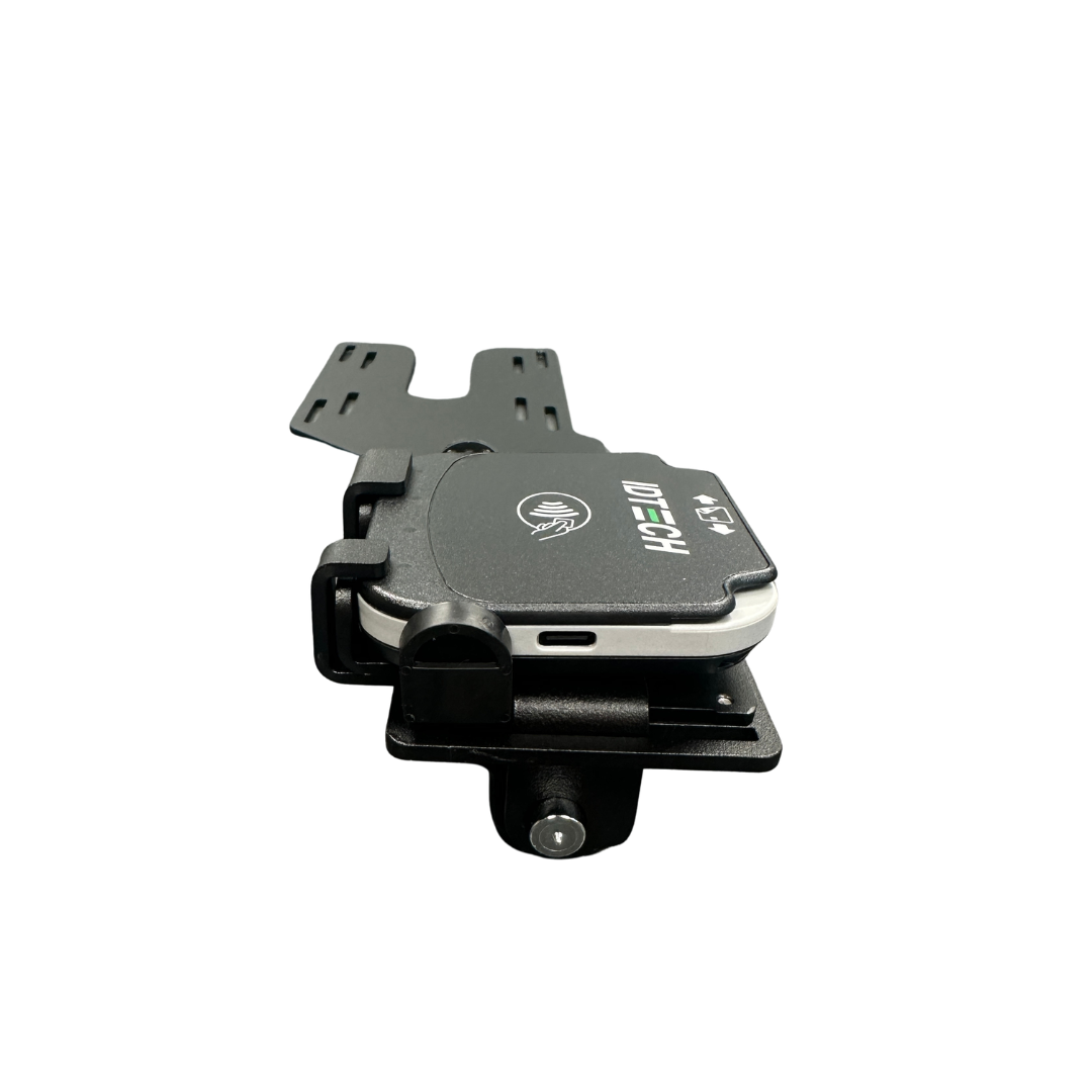 ID Tech VP3350 VESA Flat Key Locking Mount for Volcora Dual Screen POS