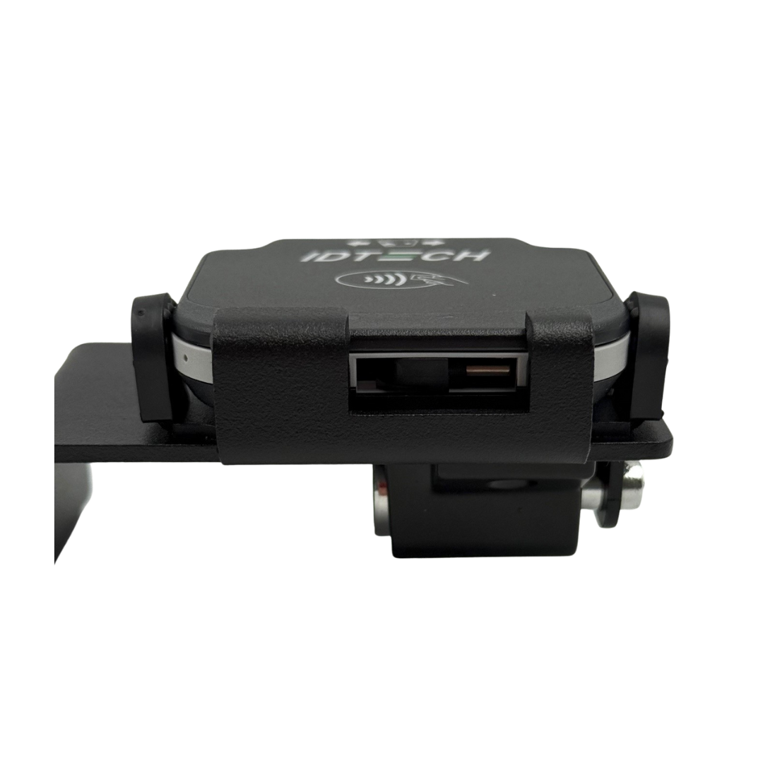 ID Tech VP3350 VESA Flat Key Locking Mount for Volcora Dual Screen POS