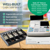 Volcora 13'' Cash Drawer Tray - 11.7 x 10.3 x 2.3 Inch, 4 Bill / 5 Coin - Without Locking Cover