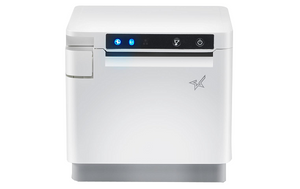 Star Micronics mC-Print3 WLAN/USB Direct Thermal Printer - White