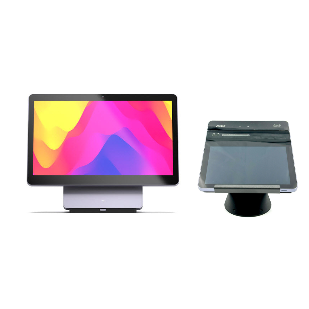 PAX Elys Workstation L1400 Android POS, PAX Elys A3700 Payment Tablet & PAX Elys Tablet A3700 Stand Bundle