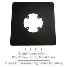 Load image into Gallery viewer, Dejavoo P1 Freestanding Swivel and Tilt Stand with Square Plate
