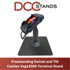 Castles VEGA3000 Countertop Freestanding Swivel and Tilt Stand with Square Plate