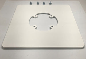 PAX A80 White Freestanding Swivel and Tilt Metal Stand - DCCSUPPLY.COM