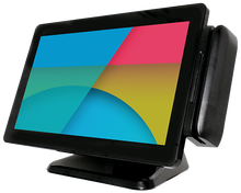 Load image into Gallery viewer, 12&quot; Android POS System with A17, 2G RAM, 8G Flash, Android 8.1, Black, 12N-RM-BL

