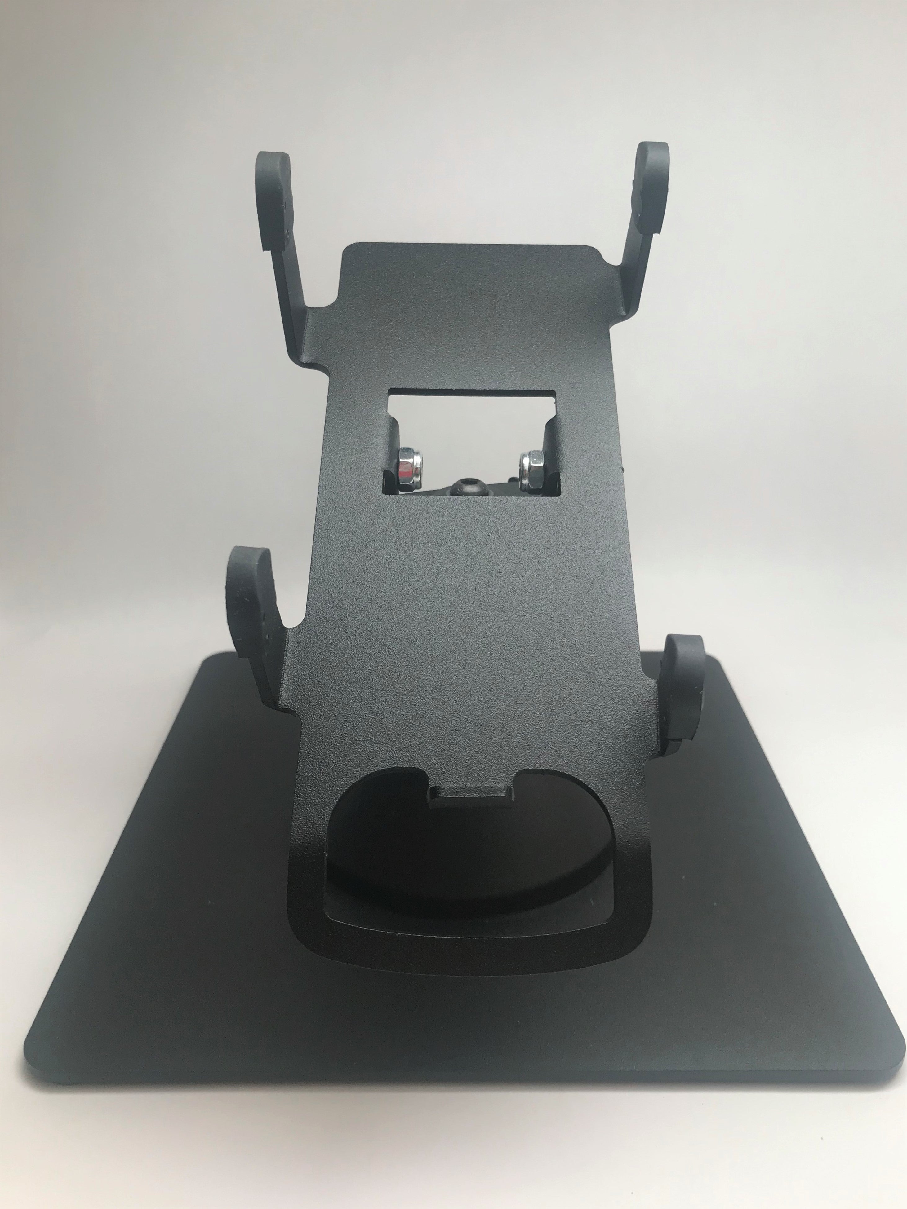 Ingenico ICT220 / ICT 250 Low Profile Swivel and Tilt Freestanding Metal Stand with Square Plate - DCCSUPPLY.COM