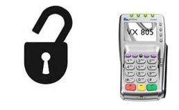 Unlock, Untamper, Clear Passwords from Verifone Vx805 PIN Pad - DCCSUPPLY.COM