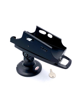 PAX A920 3" Key Locking Compact Pole Mount Stand with Metal Plate