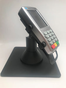 Verifone Vx820 Low Profile Swivel and Tilt Freestanding Metal Stand with Square Plate - DCCSUPPLY.COM