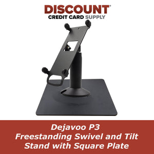 Dejavoo P3 Freestanding Swivel and Tilt Stand with Square Plate