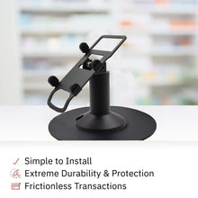 Load image into Gallery viewer, Dejavoo P5 Low Profile Freestanding Swivel and Tilt Stand with Round Plate

