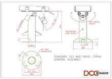 Load image into Gallery viewer, Dejavoo Z8/Z11 Swivel and Tilt Metal Stand - DCCSUPPLY.COM
