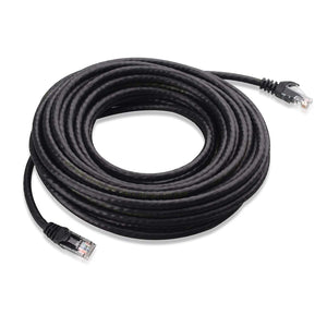 7 Foot Cat6 Ethernet Cable-Black, Full Carton (80 Pieces) - DCCSUPPLY.COM