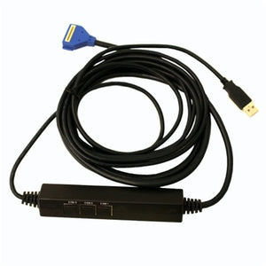 Verifone Refurb Cable MX8xx Ethernet USB- Device Blue - CBL-23741-02 - DCCSUPPLY.COM