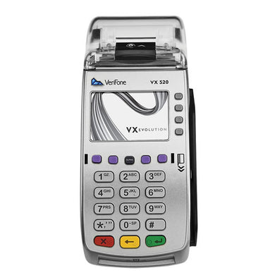 Verifone Vx520 EMV Credit Card Terminal - Refurbished - DCCSUPPLY.COM