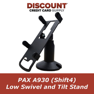 PAX A930 (Shift4) Low Swivel and Tilt Stand