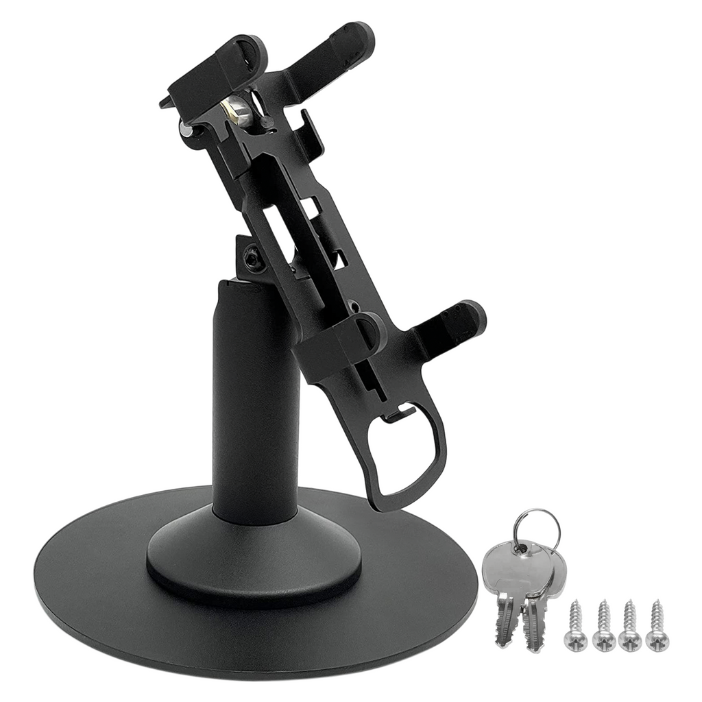 PAX A80 Freestanding Swivel and Tilt Lock Stand with Round Plate
