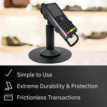 Load image into Gallery viewer, Verifone P200 &amp; P400 Freestanding Swivel &amp; Tilt Stand with Round Plate
