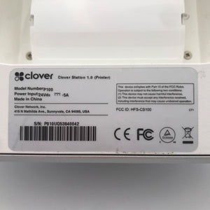 Clover Station 1.0 Replacement Printer (P100) - Refurbished With Power Supply - DCCSUPPLY.COM