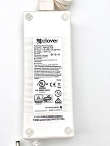 Clover Station YJ1 White Power Adapter 24V 120W & Power Cord (1ACOZZZ015S) - Refurbished