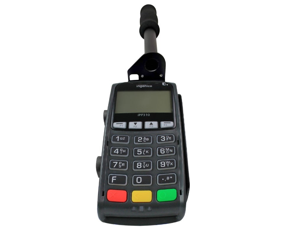 DCCStands Universal Drive-Thru Handheld Bracket/Mount: Vx805, Vx820, P200, P400, IPP310/315/320/350, S300, Z3, Z6 - DCCSUPPLY.COM