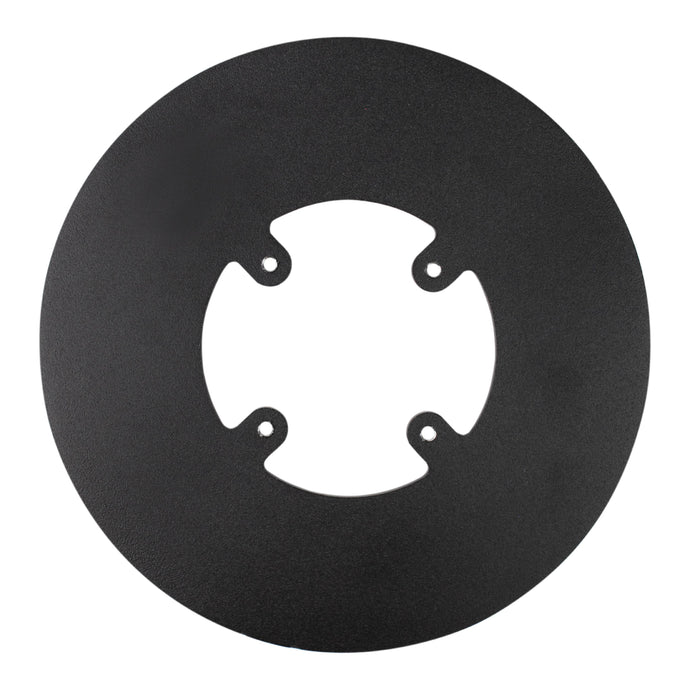 Freestanding Round Base Plate - Black - DCCSUPPLY.COM