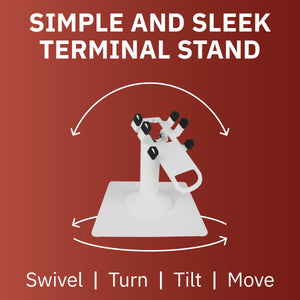 Clover Flex Freestanding Swivel and Tilt Metal Stand - DCCSUPPLY.COM