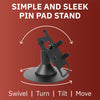 First Data FD35/ FD40 PIN Pad Low Profile Freestanding Swivel Stand with Round Plate - DCCSUPPLY.COM