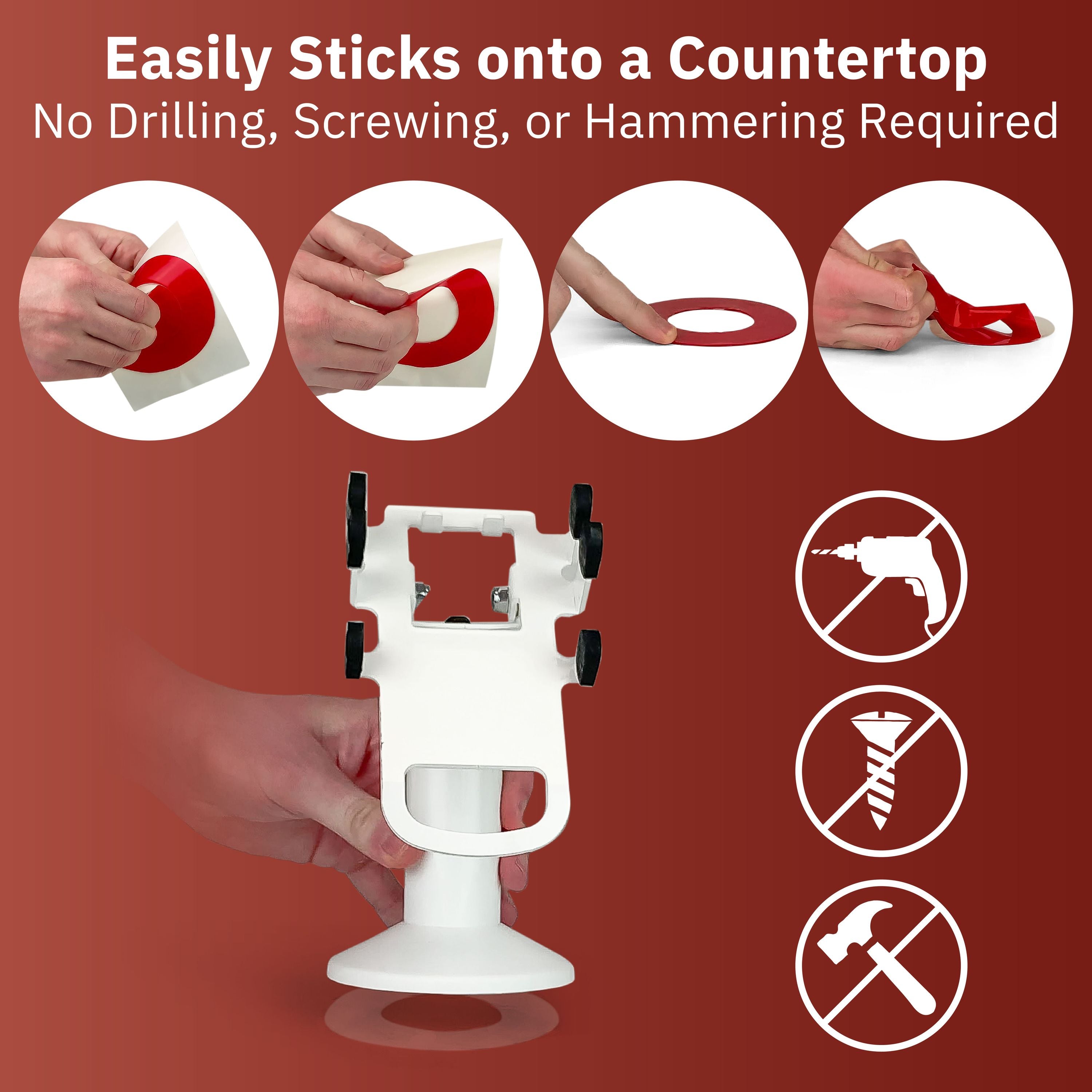 DCCStands Swivel Stand Replacement Adhesive Pads (2x) - DCCSUPPLY.COM