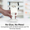 DCCStands Swivel Stand Replacement Adhesive Pads (2x) - DCCSUPPLY.COM