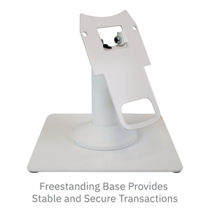 Clover Mini Freestanding Swivel and Tilt Metal Stand and Screen Protector - DCCSUPPLY.COM