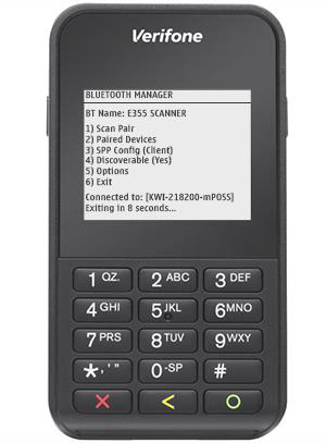 Verifone e355 Mobile POS (M087-351-11-WWA) Refurb