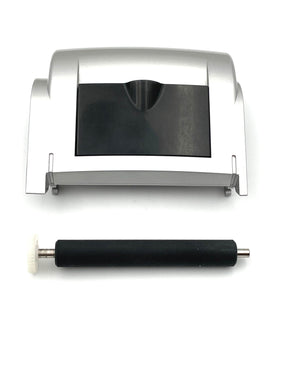 First Data FD200ti Terminal Paper Roller and Refurbished Paper Cover - DCCSUPPLY.COM