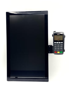TEAMSable 22'' Monitor Kiosk VESA Mount w/ PINpad Plate