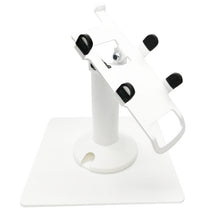Load image into Gallery viewer, First Data FD35 &amp; FD40 Freestanding Swivel and Tilt Stand with Square Plate (White)
