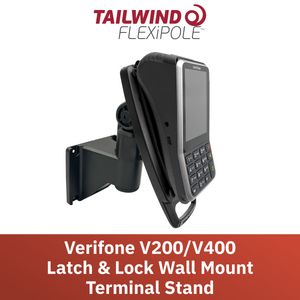 Verifone V200 / V400 Key Locking Wall Mount Terminal Stand