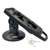 Verifone P200/P400 3" Key Locking Compact Pole Mount Terminal Stand - DCCSUPPLY.COM