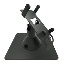 Load image into Gallery viewer, Ingenico ICT220 / ICT 250 Low Profile Swivel and Tilt Freestanding Metal Stand with Square Plate - DCCSUPPLY.COM
