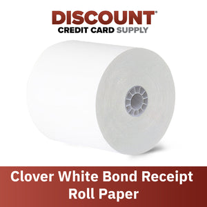 SPS 3" x 165' Bond Paper Rolls (50 Roll Case) - DCCSUPPLY.COM