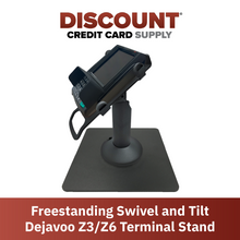 Load image into Gallery viewer, Dejavoo Z3/Z6  Freestanding Swivel and Tilt Metal Stand - DCCSUPPLY.COM
