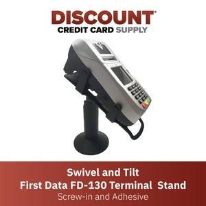 First Data FD130/FD150 Swivel and Tilt Metal Stand - DCCSUPPLY.COM