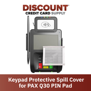 PAX Q30 PIN Pad Keypad Protective Cover - DCCSUPPLY.COM